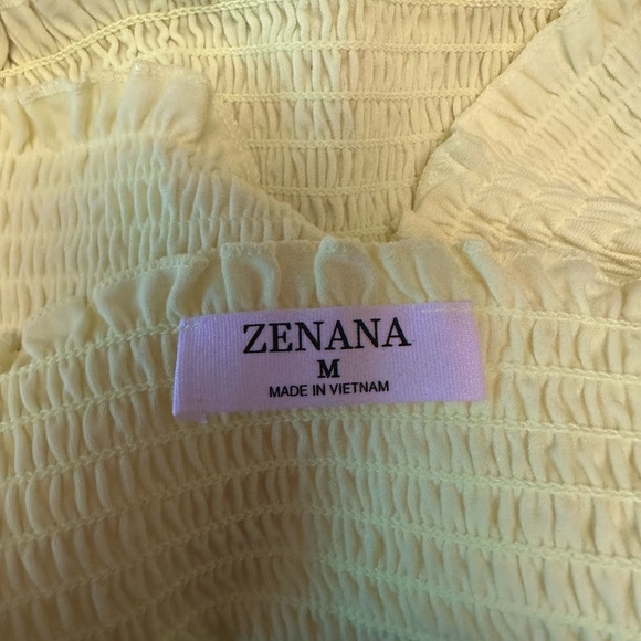 Zenana Smocked Tube Top and Jogger Pants Set - NWOT - Picture 6 of 7